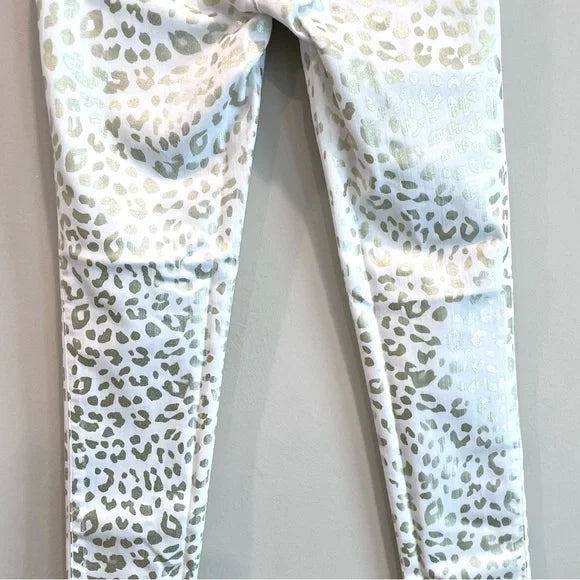 Leopard Print Skinny Jeans