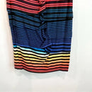 Rainbow Striped Sheath Dress-11