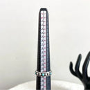 Silver Studded Turquoise Band Ring-8