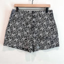 Palm Leaf Buttonfly Shorts-1