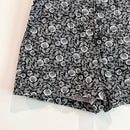 Palm Leaf Buttonfly Shorts-3