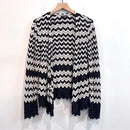 Chevron Knit Cardigan-2