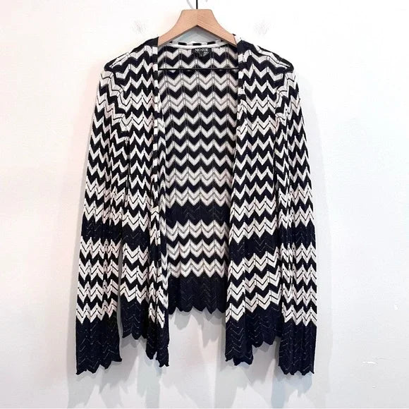 Chevron Knit Cardigan
