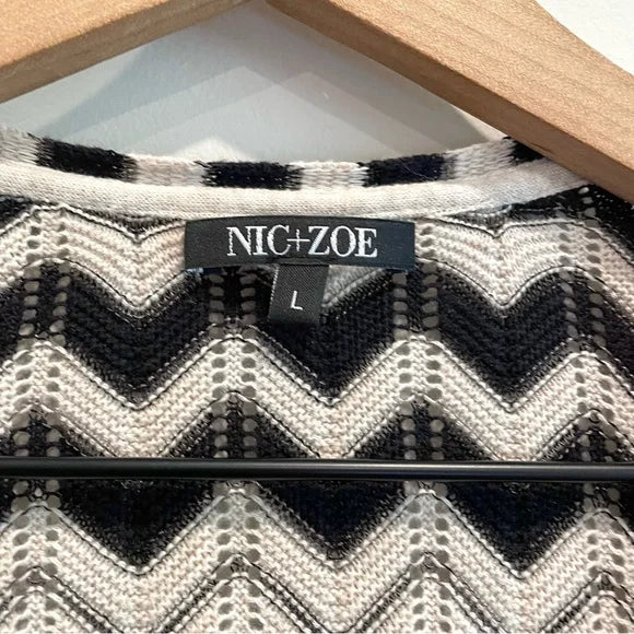 Chevron Knit Cardigan