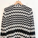 Chevron Knit Cardigan-9