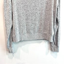 Marled Knit Button Shoulder Sweater-10