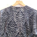 Velvet Burnout Filigree Cardigan-10