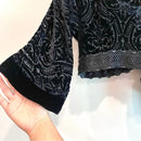 Velvet Burnout Filigree Cardigan-12