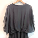 Silk Elastic Waist Dress-10