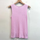 Sleeveless Ribbed Knit Top-9