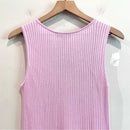 Sleeveless Ribbed Knit Top-10