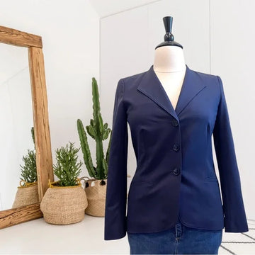 3 Button Close Blazer Jacket
