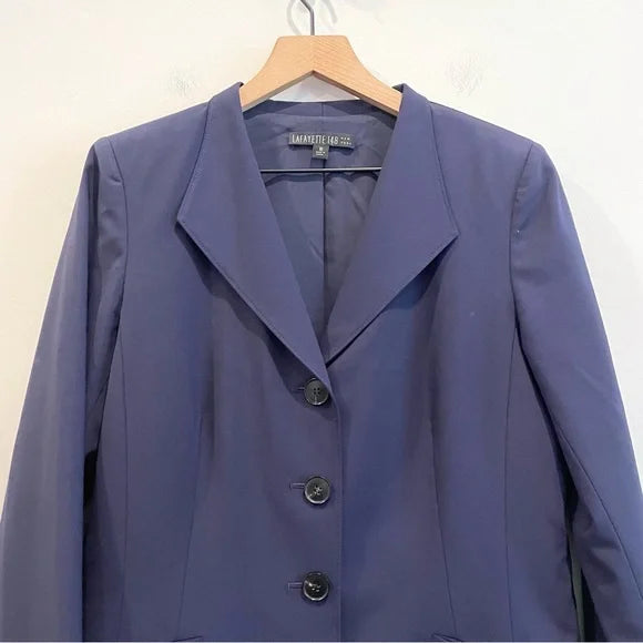3 Button Close Blazer Jacket
