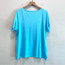 Rolled Cuff Sleeve Tee-7