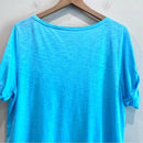 Rolled Cuff Sleeve Tee-8