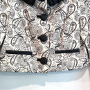 Paisley Embroidered Blazer Jacket-3