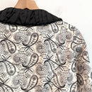 Paisley Embroidered Blazer Jacket-11