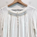 Embroidered Swiss Dot Knit Top-3