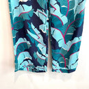 Silk Tropical Leaf Pants-4