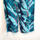 Silk Tropical Leaf Pants-8