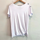 Appliqué Beaded Side Tie Tee-9
