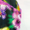 Abstract Floral Silk Top-12