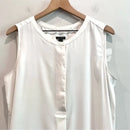 Sleeveless 1/4 Button Tunic Top-3