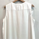 Sleeveless 1/4 Button Tunic Top-8