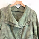 Camo Zip Front Moto Jacket-3