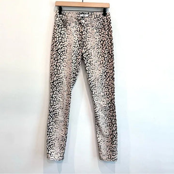 Leopard Skinny Jeans