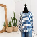 Striped Lightweight Sweatshirt-1