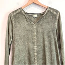 Long Sleeve V-Neck Top-3