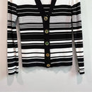 Striped Ribbed Cardigan-4