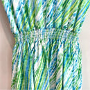 Smocked Waist Tiered Ruffle Dress-11