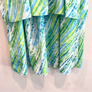 Smocked Waist Tiered Ruffle Dress-12