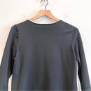 Bell Sleeve Neck Cut Out Sweater-10