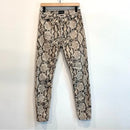 Python Snakeskin Skinny Jeans-1