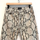 Python Snakeskin Skinny Jeans-2
