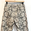 Python Snakeskin Skinny Jeans-7