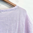 Oversized Gauze Top-13