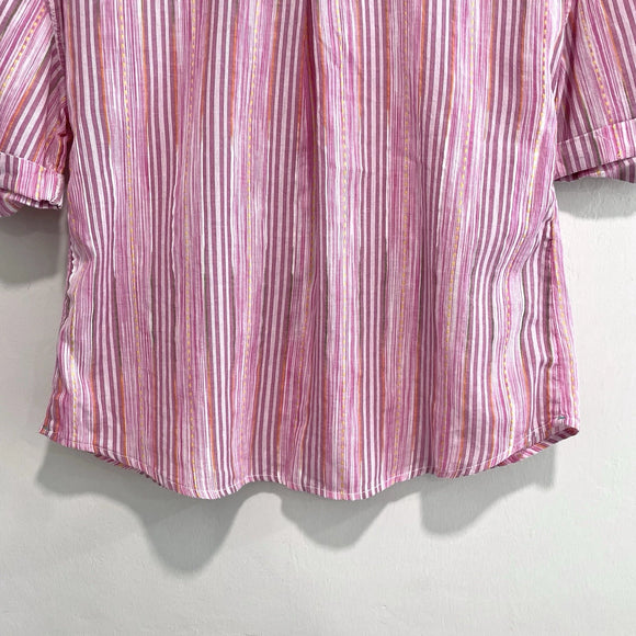 Striped Button Down Top