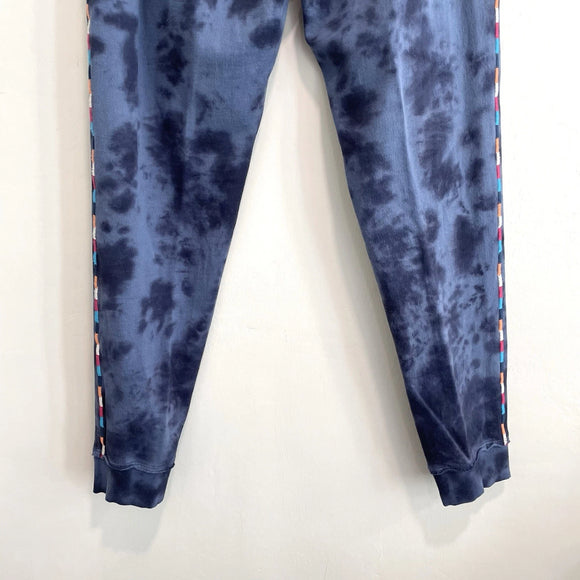 Embroidered Tie Dye Hoodie and Jogger Set