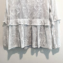 Silk Embroidered Ruffle Lined Top-11
