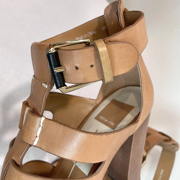 Gladiator Open Toe Heeled Sandals