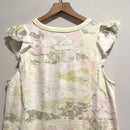 Camo Ruffle Flutter Top-10