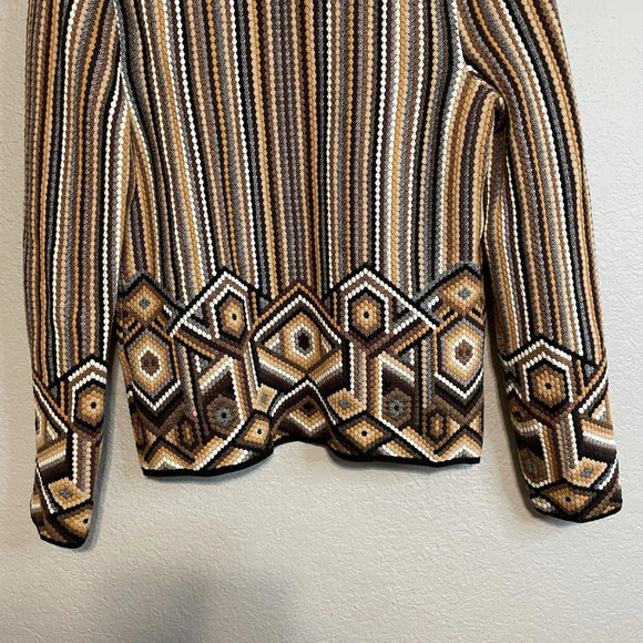Geometric Cardigan