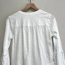 V-Neck Tiered Ruffle Hem Top-11