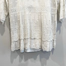 Silk Embroidered Eyelet Lined Top-11