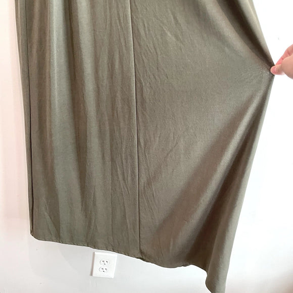 Twist Open Back Maxi Dress