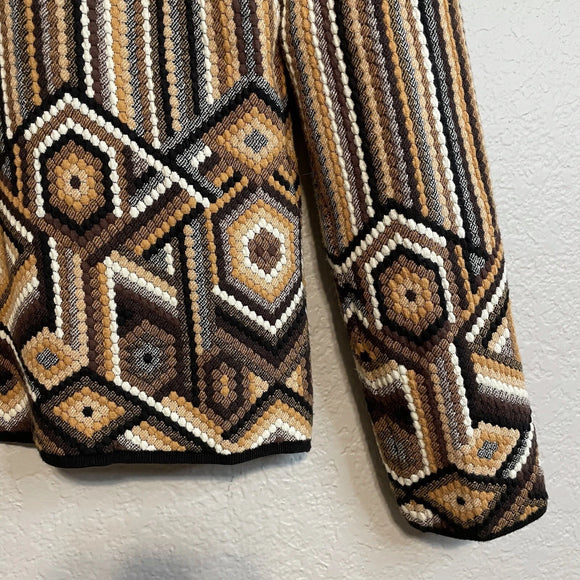 Geometric Cardigan